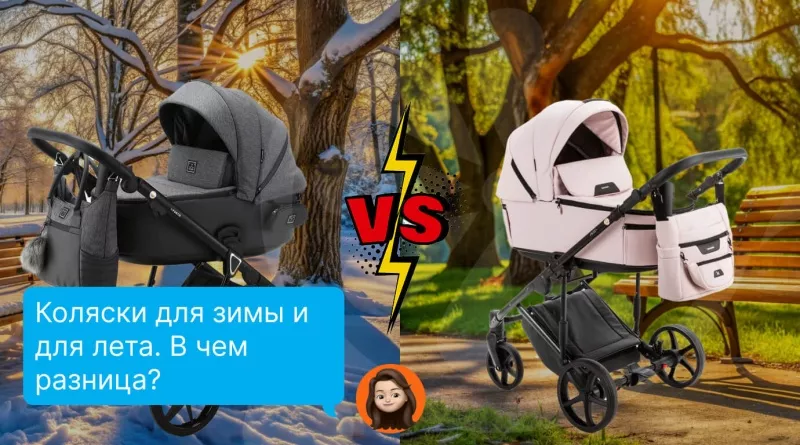 Коляски для лета и для зимы: в чем разница?