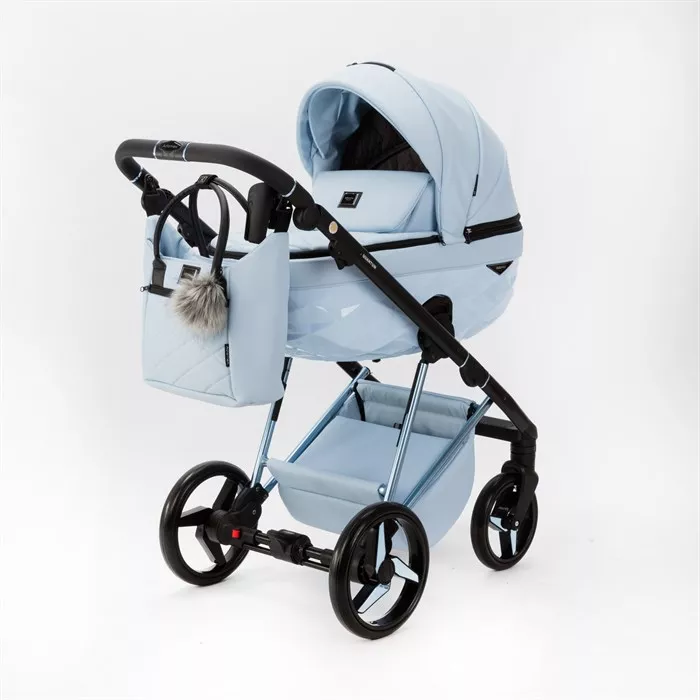 Коляска Adamex Quantum SuperStar Deluxe 2 В 1 - Q-STAR135