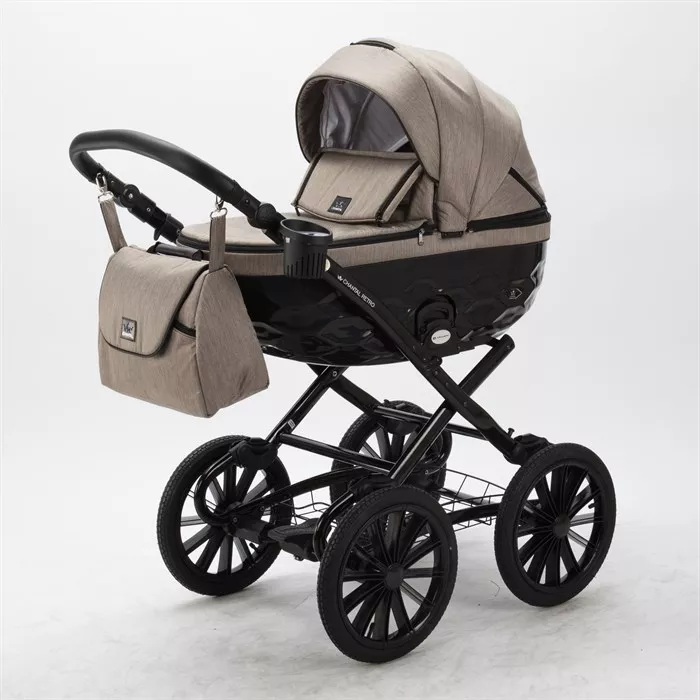 Коляска Adamex Chantal Retro 3 В 1 – C205