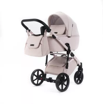 Коляска Adamex Nola Natura 3 в 1, N-2-Rose