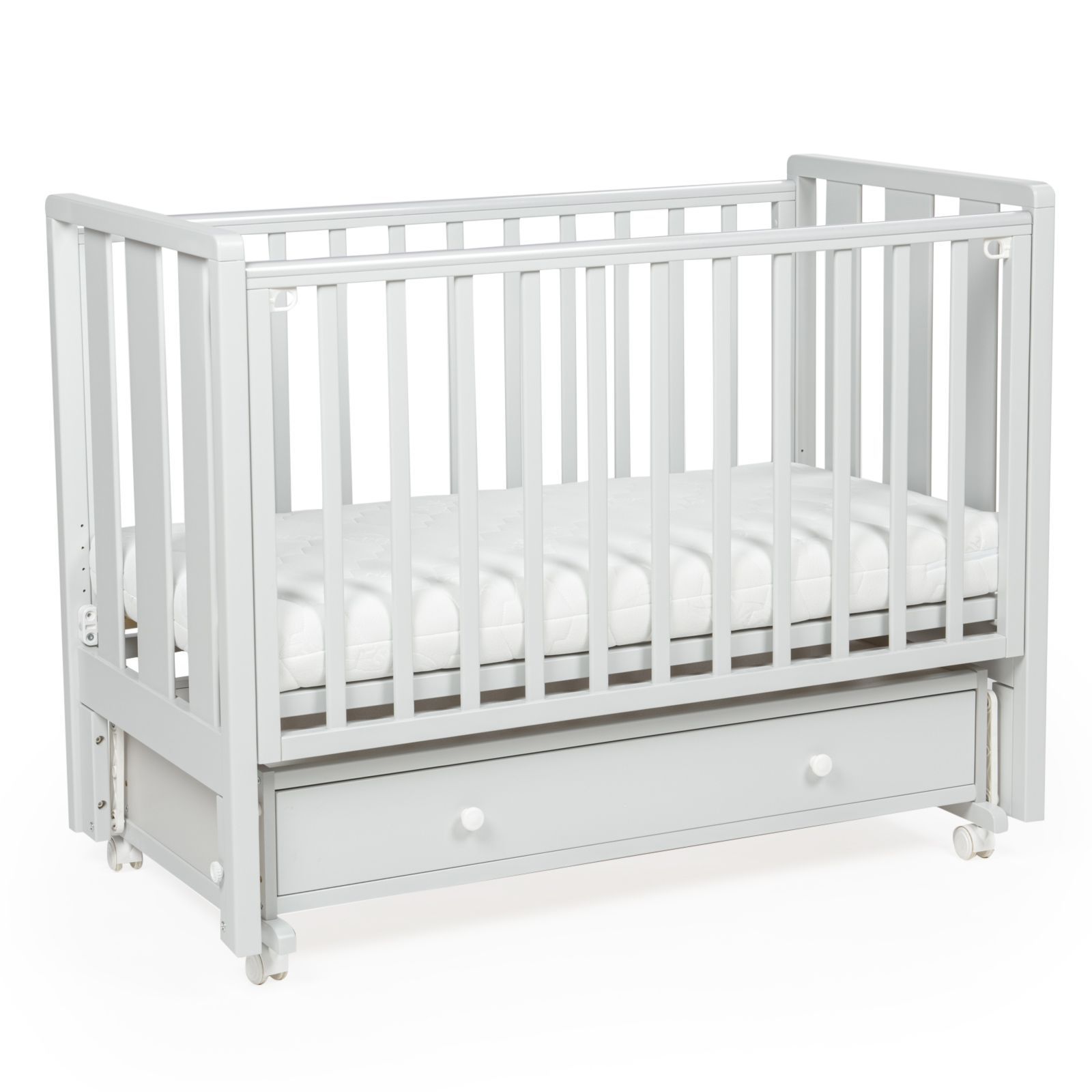 Кровать детская Bebizaro Heirloom New маятник универсальный с ящиком, Gray