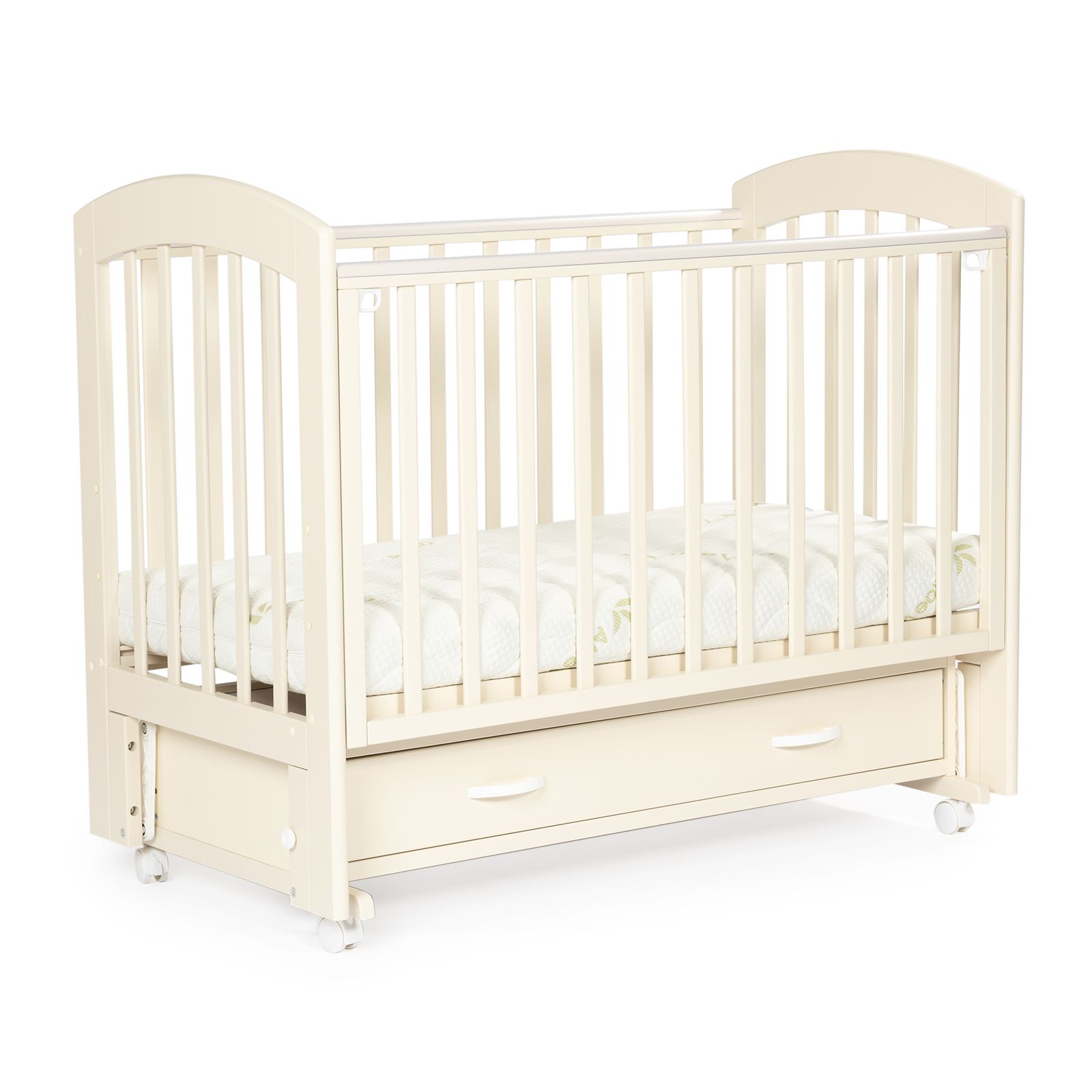 Кровать детская Bebizaro Regency, Vanilla, Маятник универсальный с ящиком