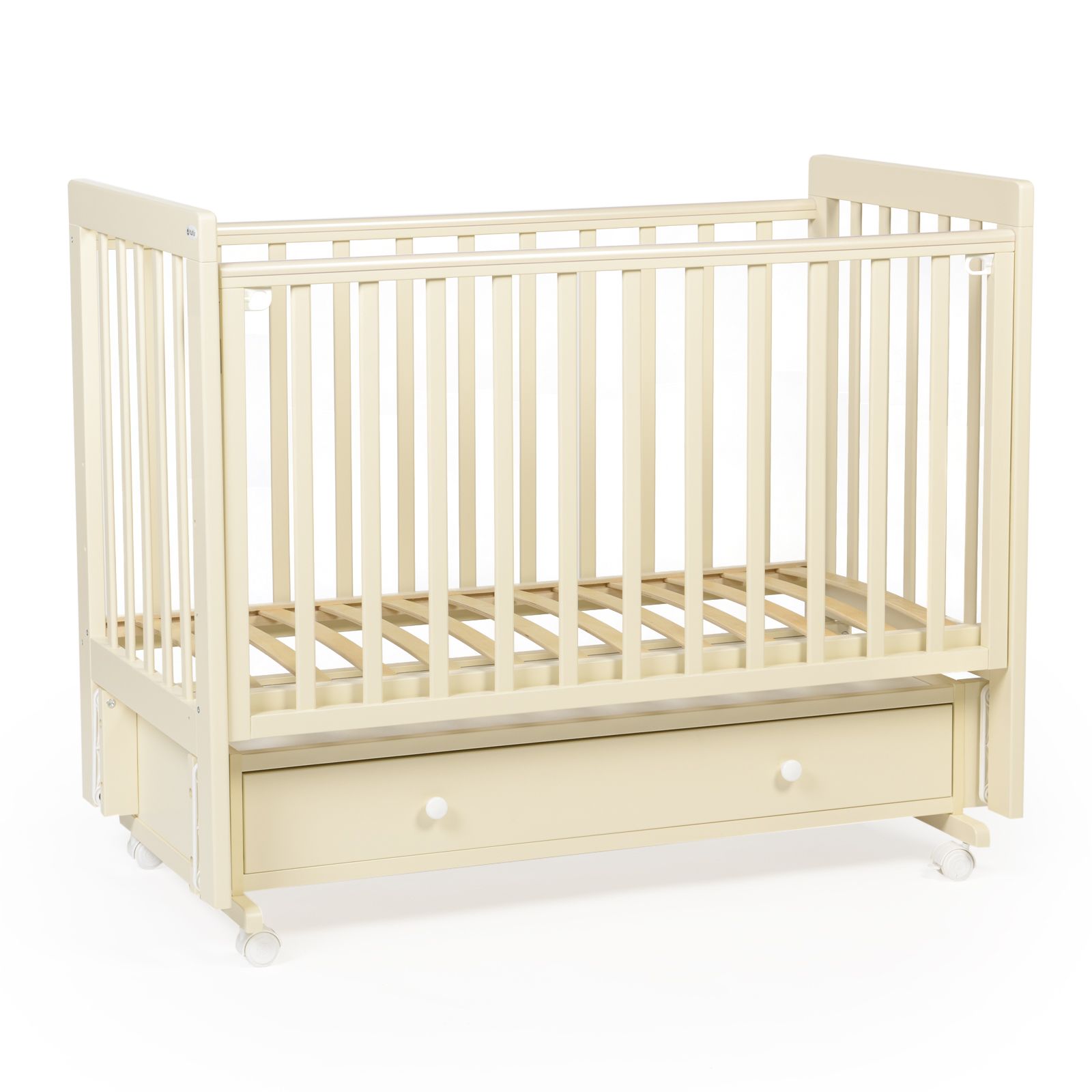 Кровать детская Tutis Cloud 4, ваниль, Маятник универсальный с ящиком