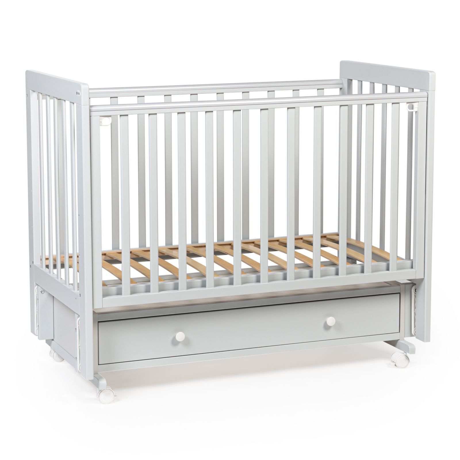 Кровать детская Tutis Cloud 4, серый, Маятник универсальный с ящиком