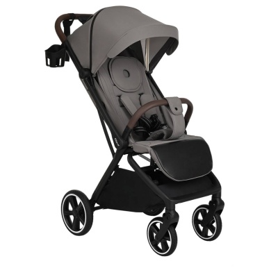 Коляска прогулочная Pituso Matrix XXL, Graphite, чехол на ножки (большие колеса)