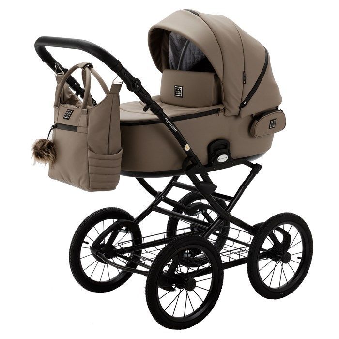 Коляска Adamex Porto Retro Deluxe 3 В 1 - PO-SA9