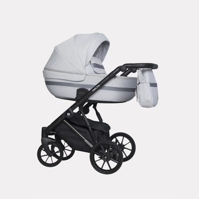 Коляска Riko Basic Delta 3 в 1, 01 Grey Fox серый