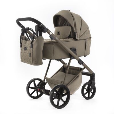 Коляска Adamex Delta Natura 2 в 1, DN-6-Taupe
