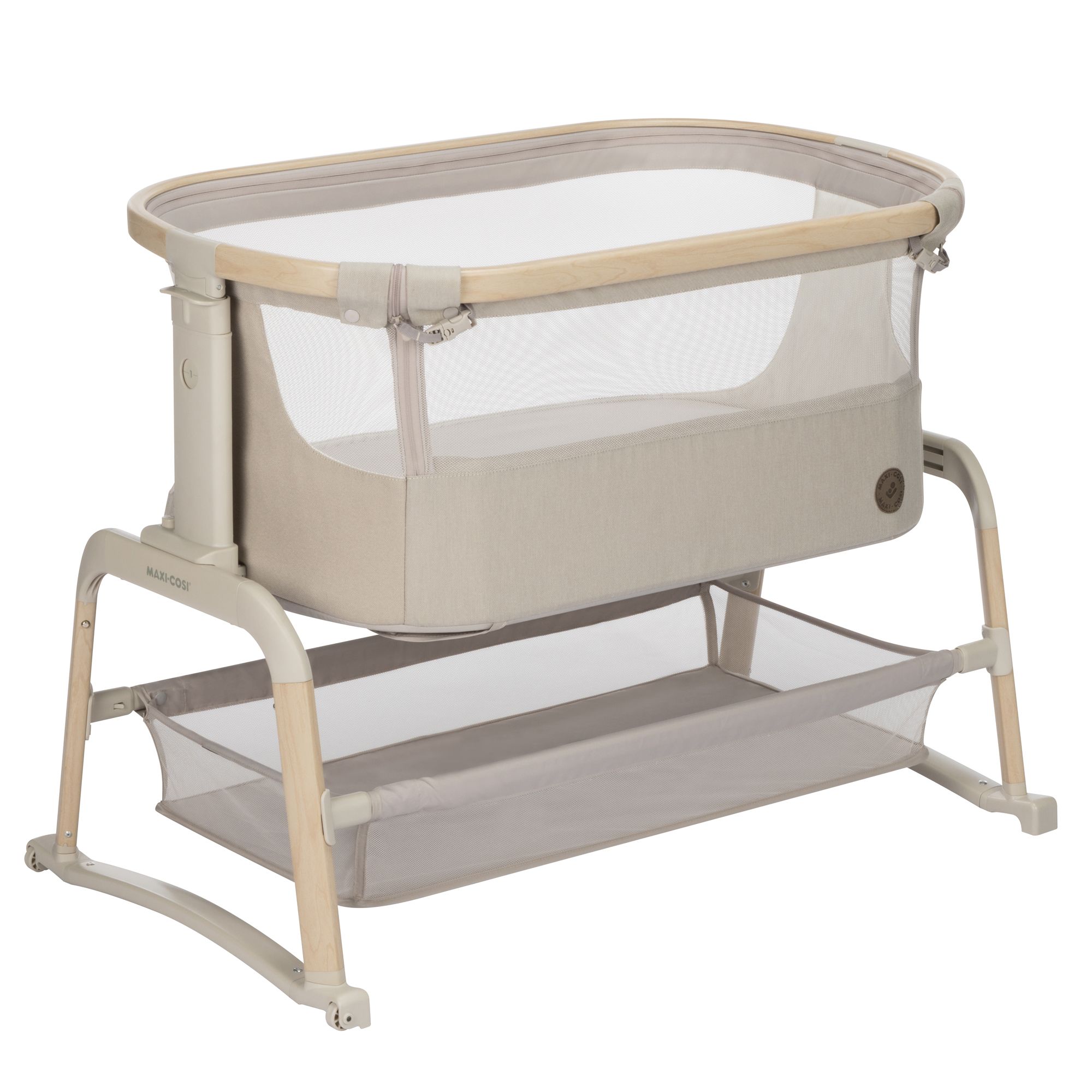Колыбель Maxi-Cosi IORA AIR, Classic Beige ECO, c колесами
